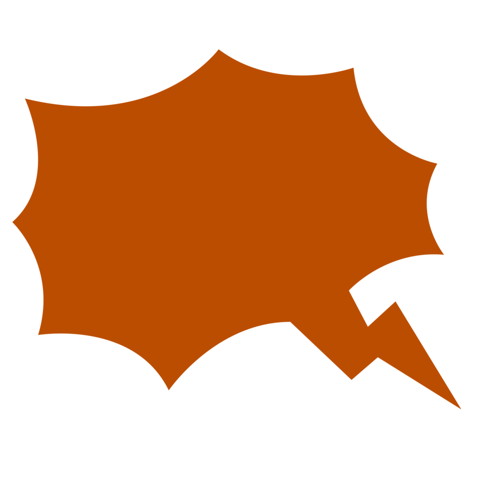 Surprise Shape Blank Speech Bubble Dialog Comic Style, Chat Dialog png