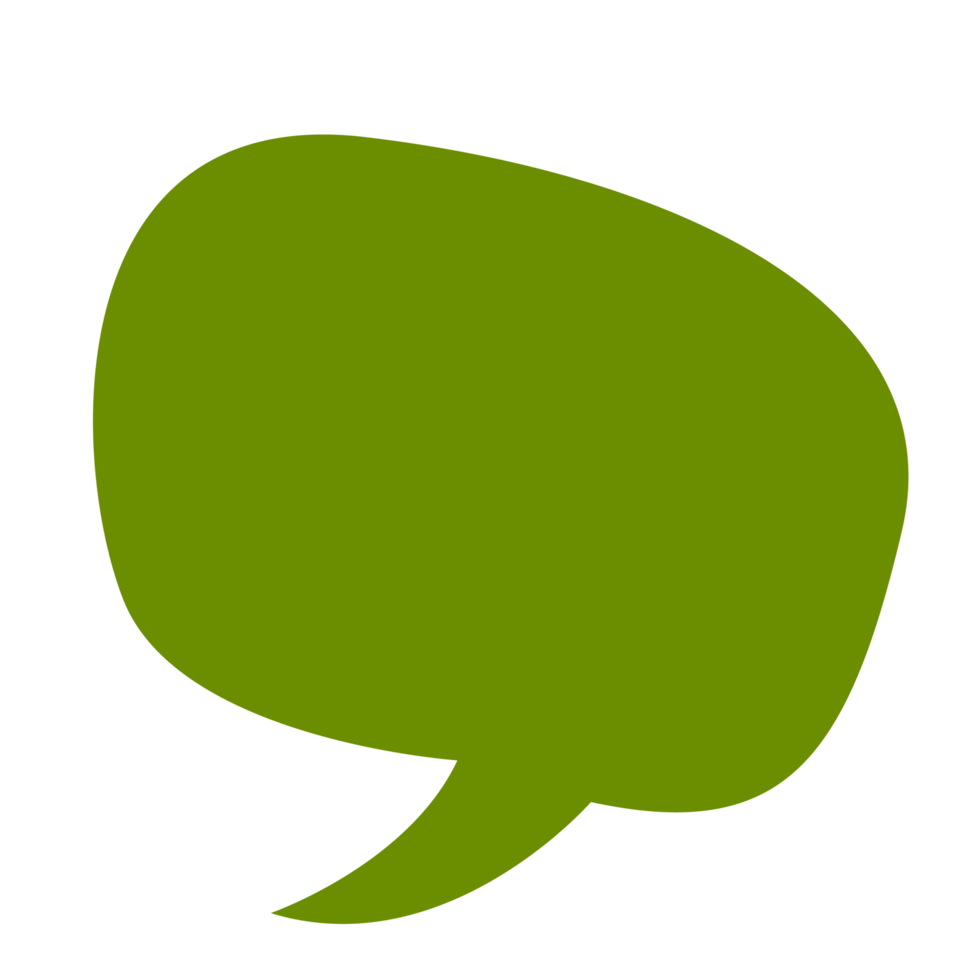 Soft Green Blank Speech Bubble Dialog Comic Style, Chat Dialog png