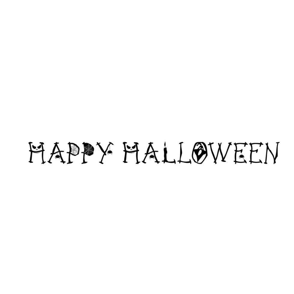 Happy halloween sticker 24132703 PNG