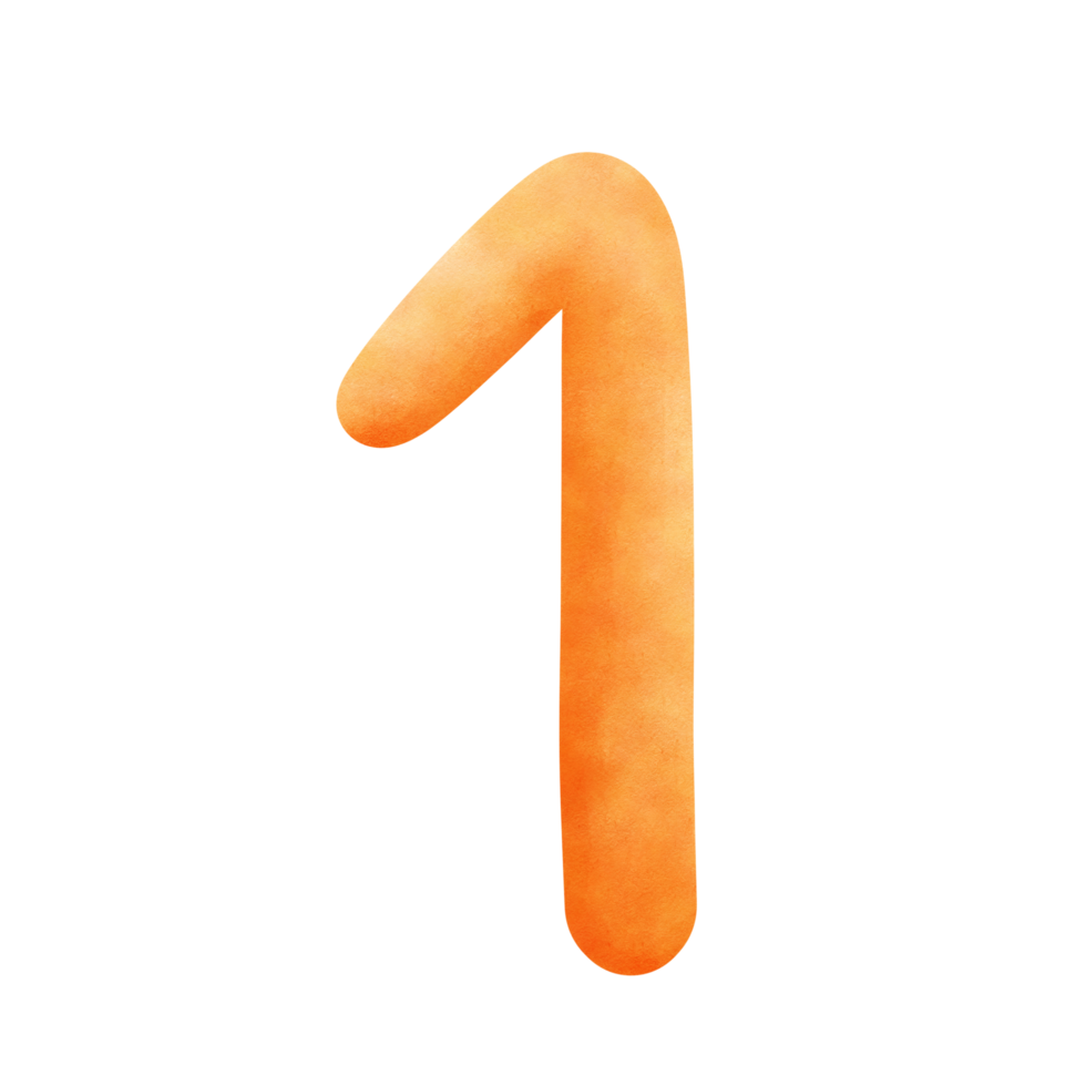 Number one 1 png
