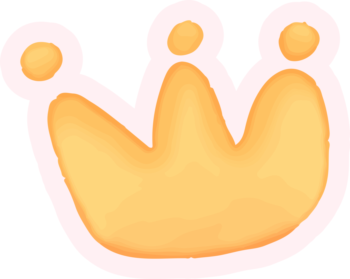cute doodle hand draw png