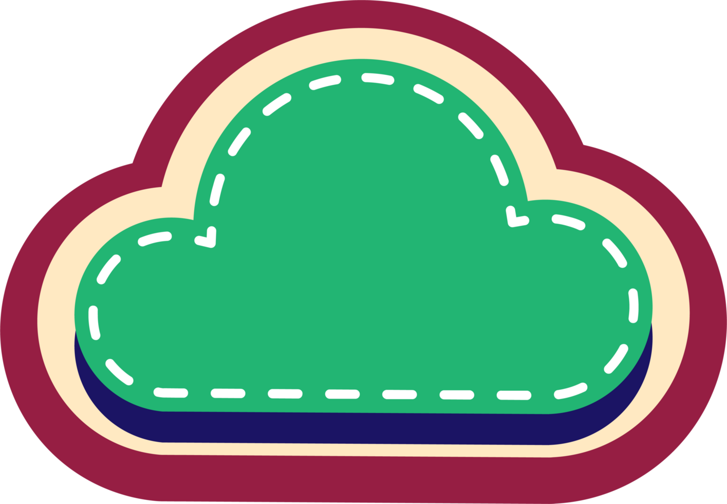 bubble speech label png