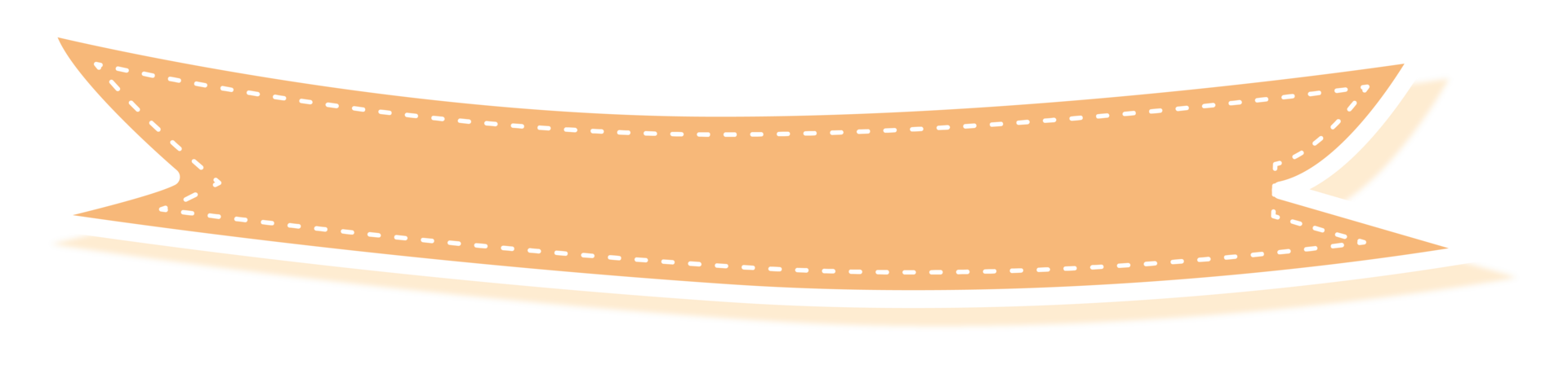 ribbon shape banner png