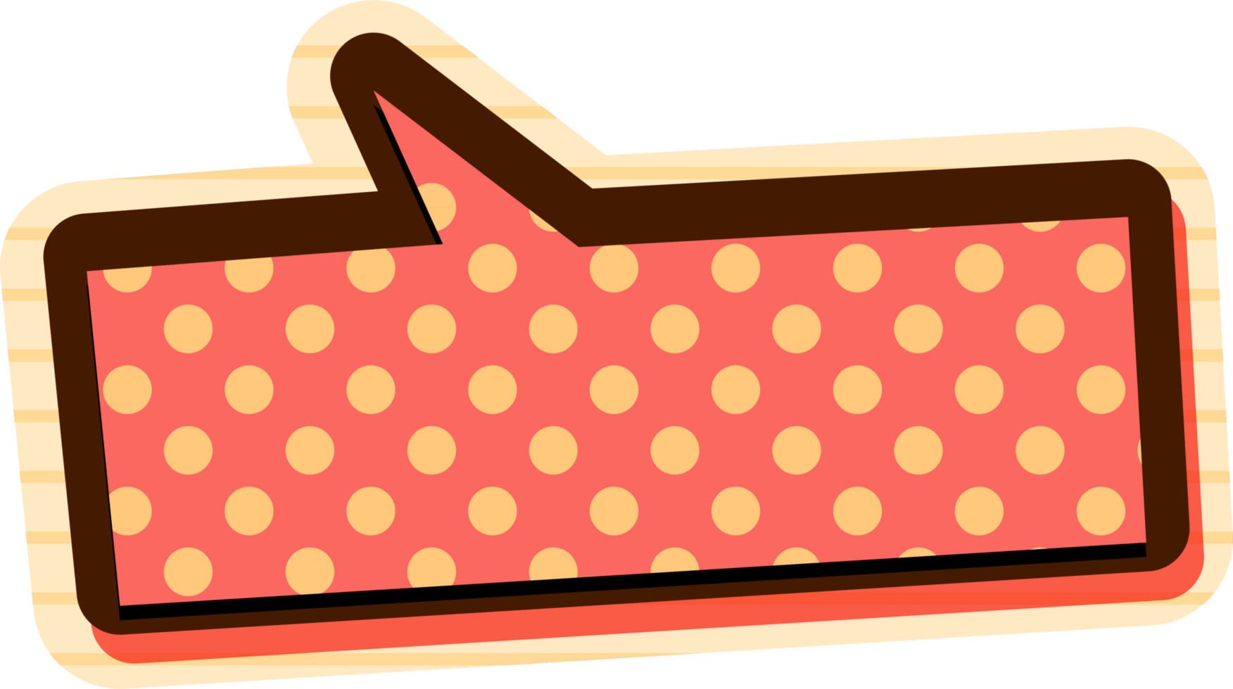 bubble speech label png