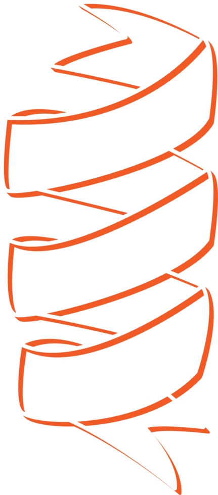 ribbon shape banner png