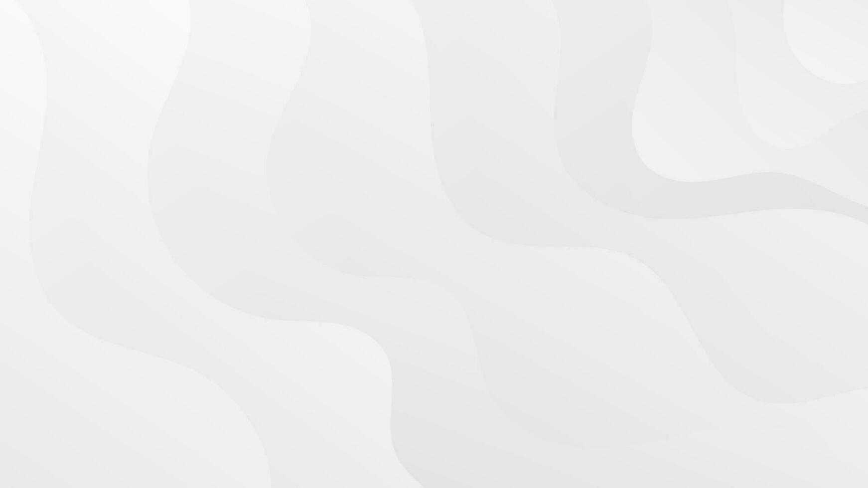 Abstract Gradient white liquid Wave Background vector
