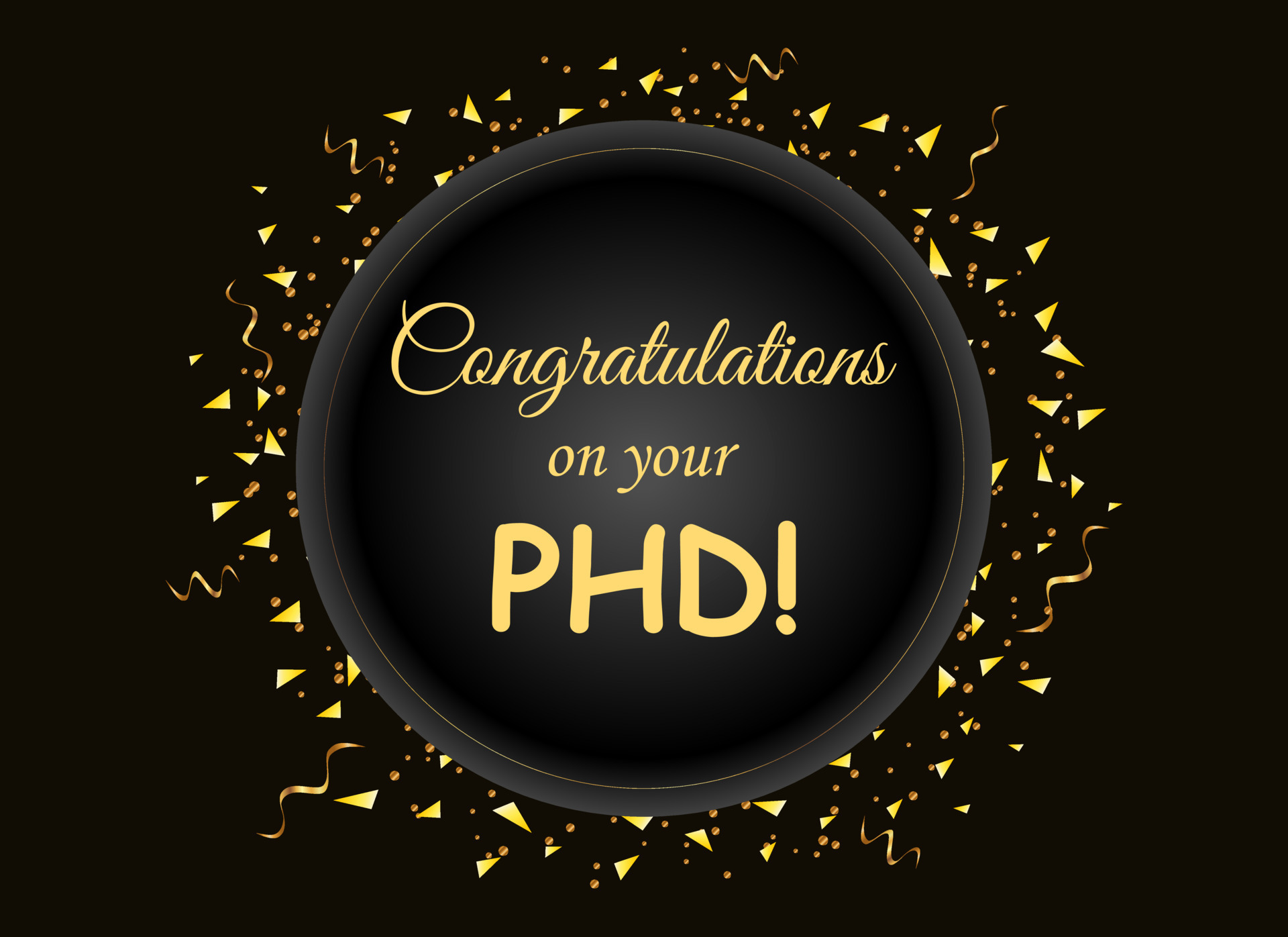 phd completion wishes