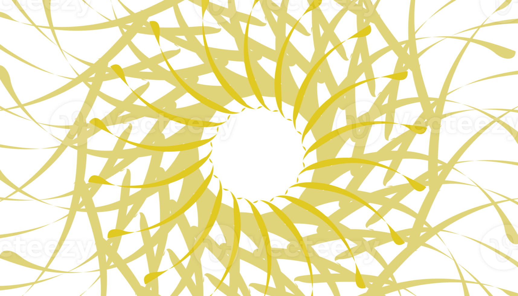 Illustration of a unique yellow pattern abstract background png
