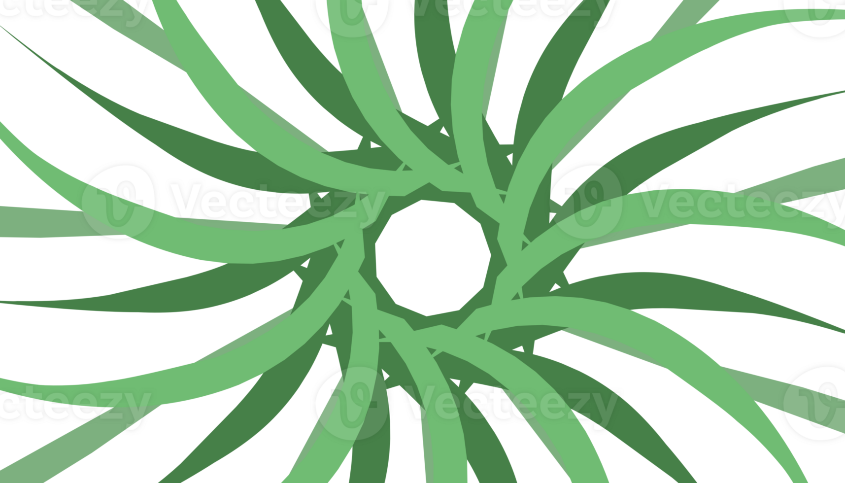 Illustration of an abstract background in shades of green png