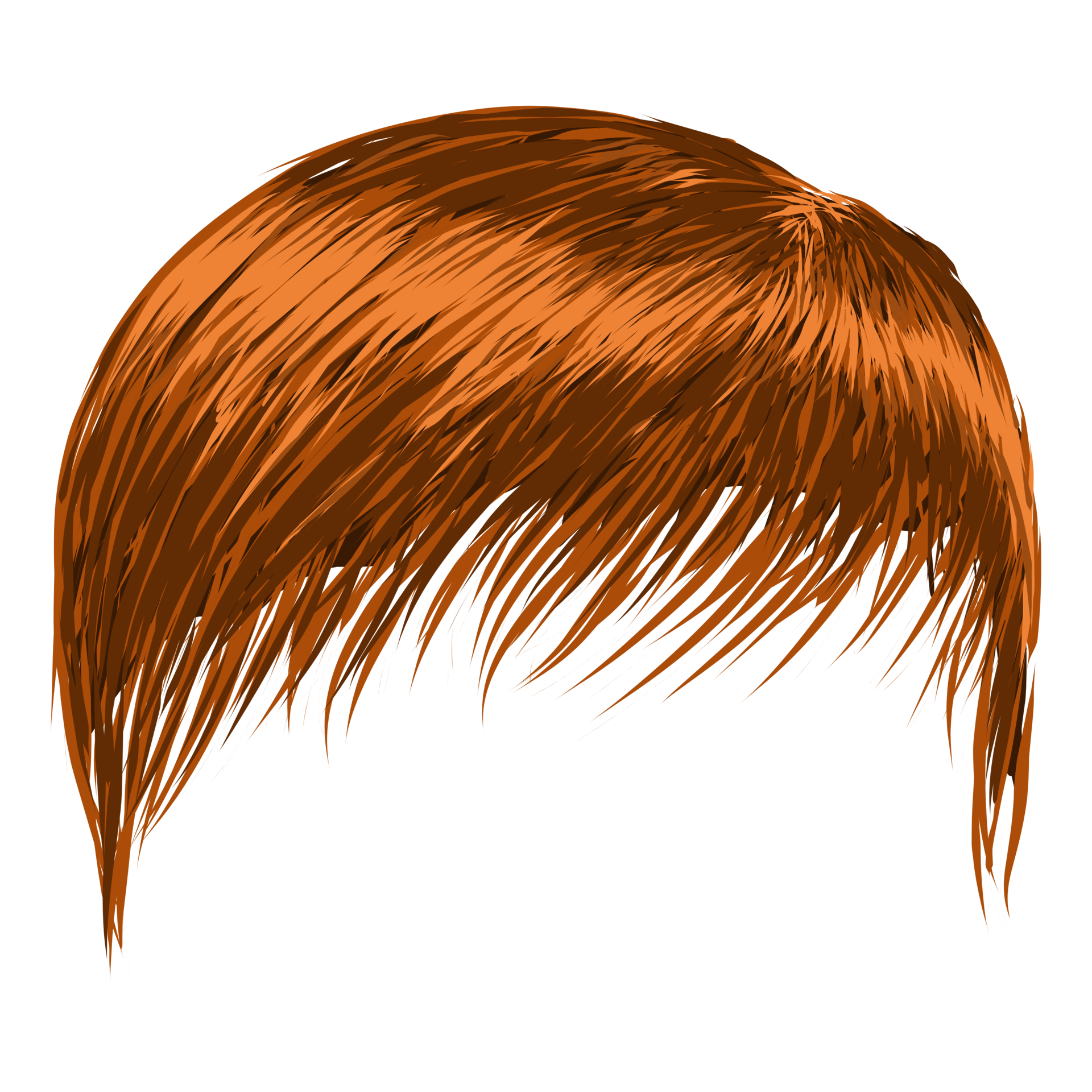 Hair Haircut Brown Hairstyle Mens Remixit - 8 10 Ma PNG Image With  Transparent Background | TOPpng