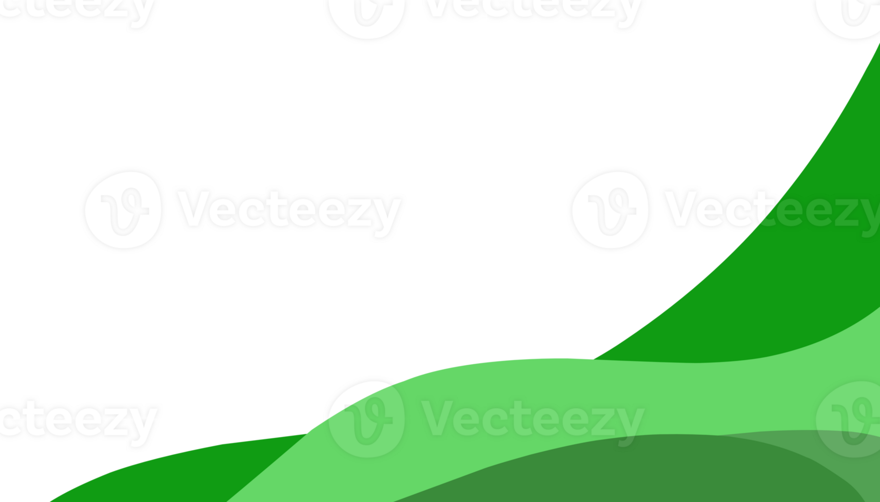 illustratie van een abstract achtergrond in tinten van groen png