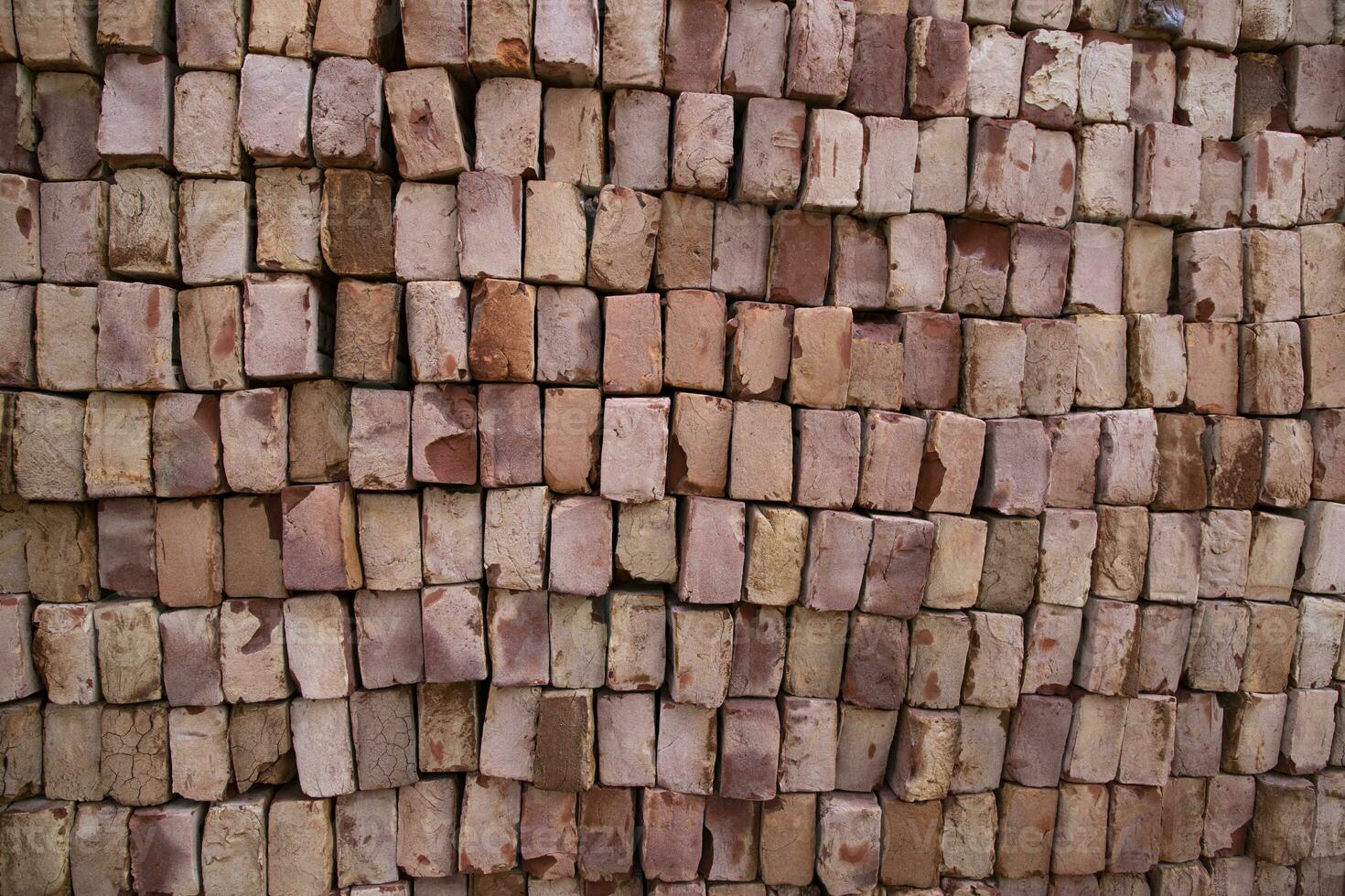 Building Construction Material brick blocks for industrial abstract pattern Texture background wallpaper photo