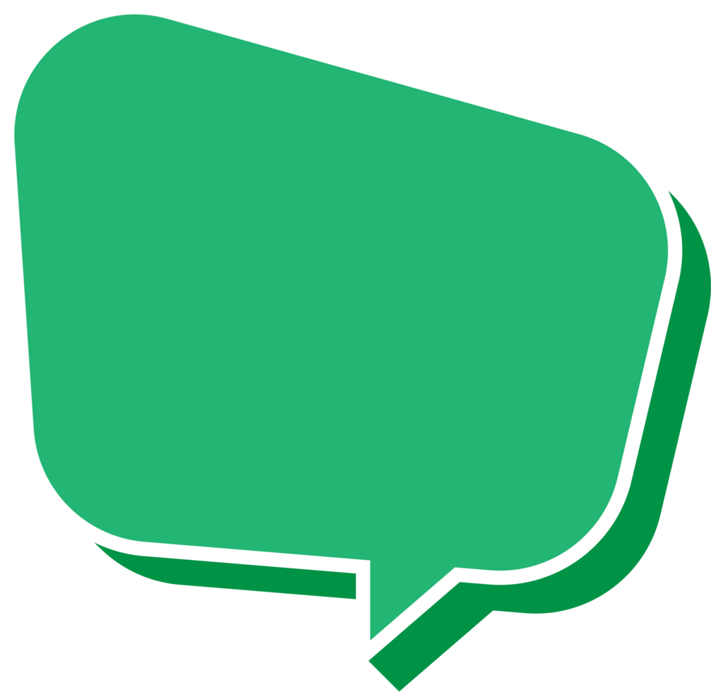 bubble speech label png