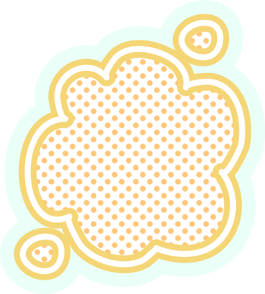 bubble speech label png