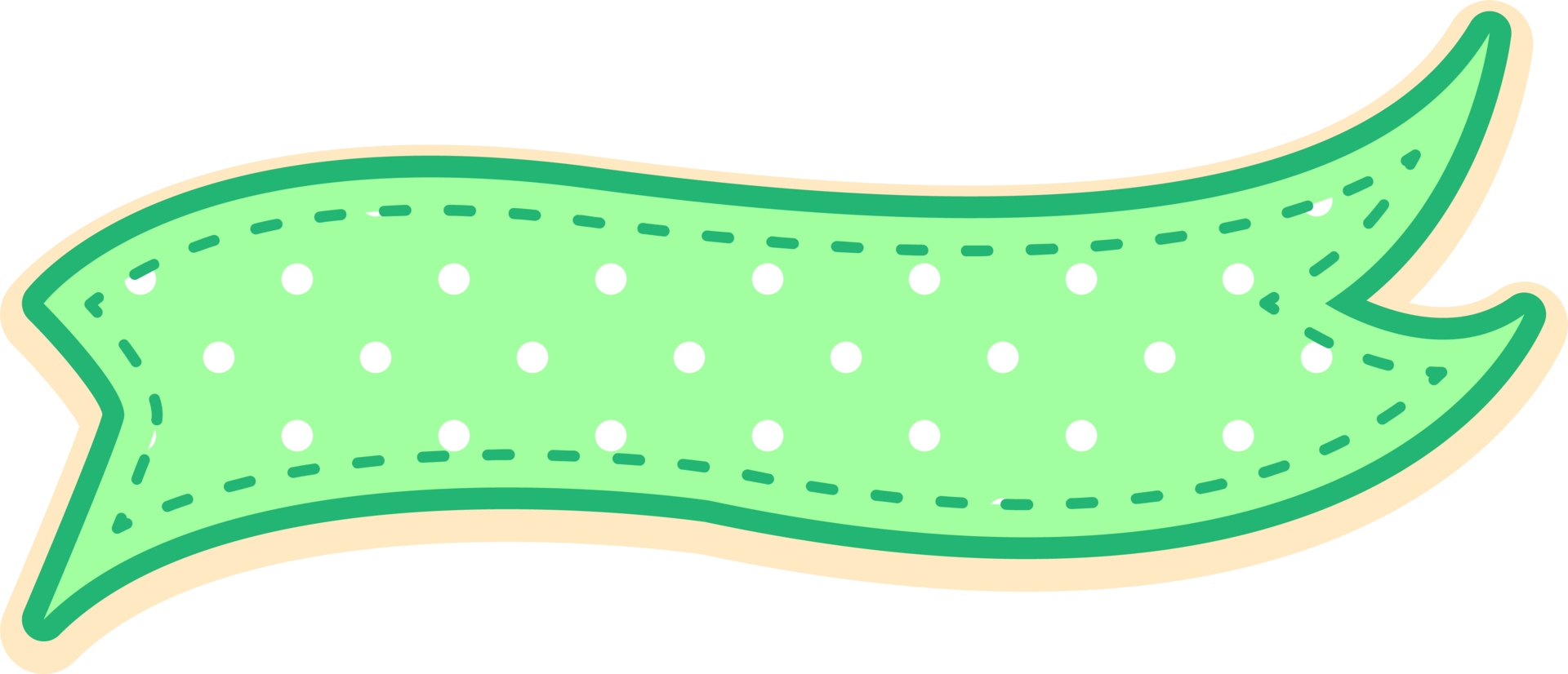 ribbon shape banner png