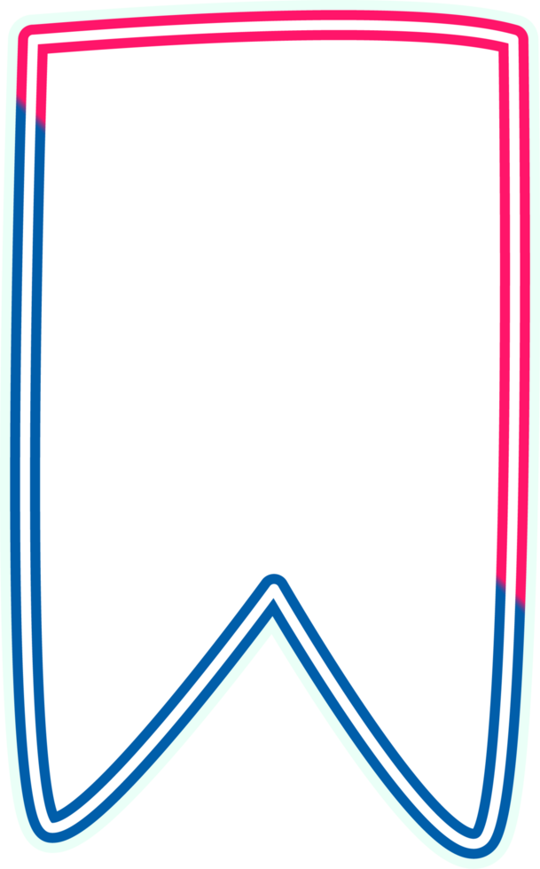 ribbon shape banner png