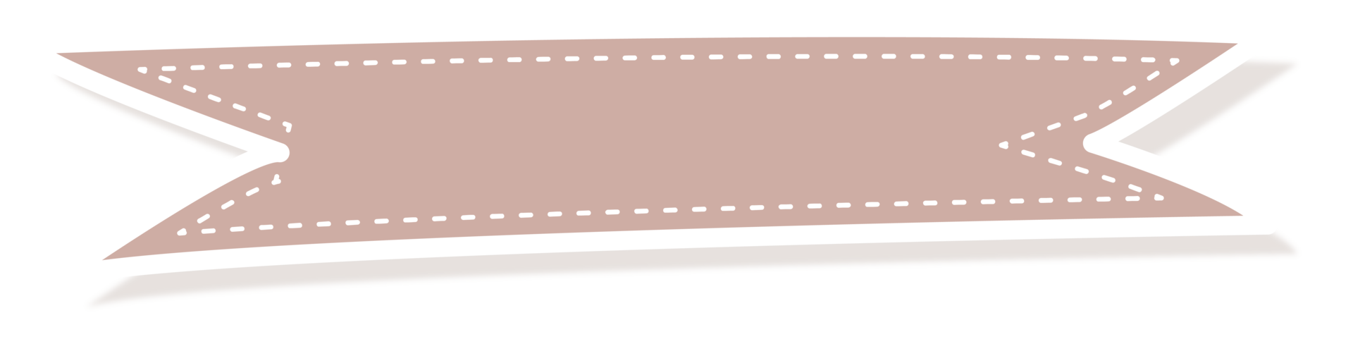 ribbon shape banner png