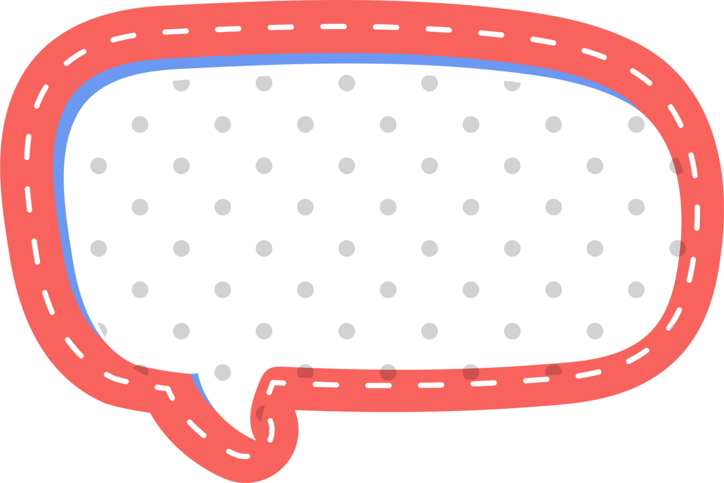 bubble speech label png