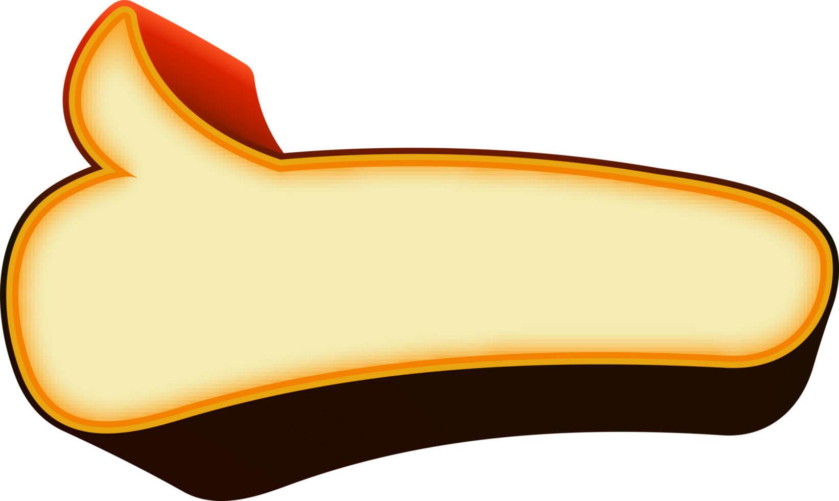 bubble speech label png