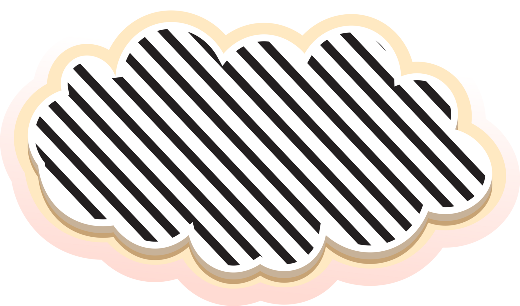 bubble speech label png