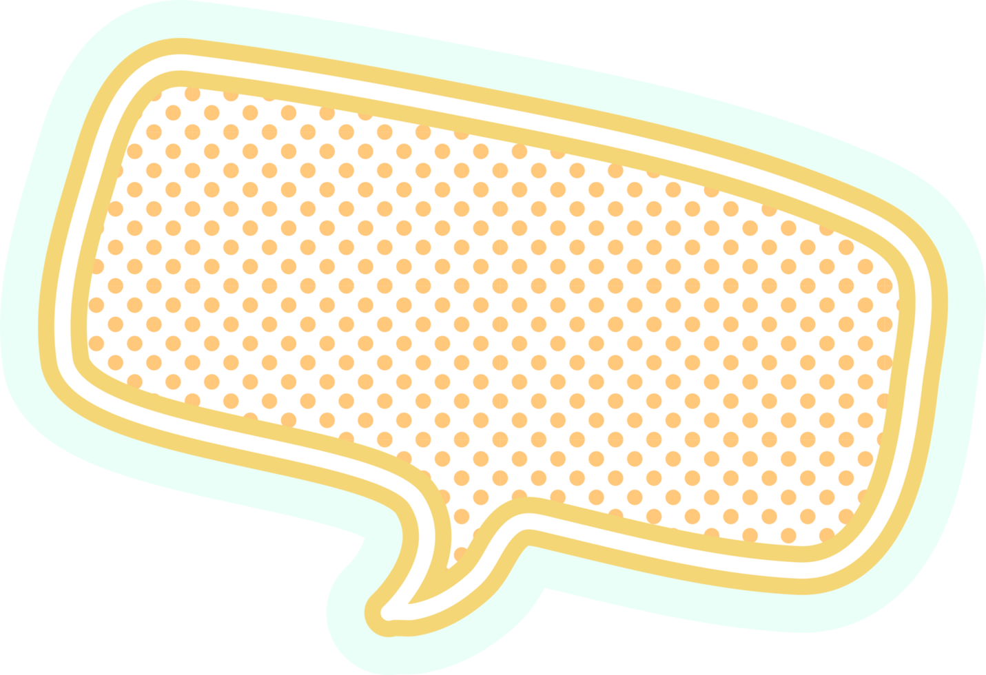 bubble speech label png