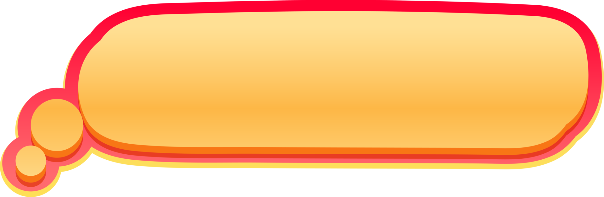 bubble speech label png