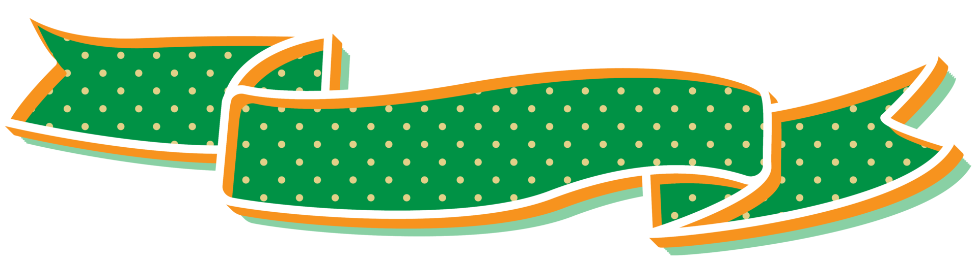 ribbon shape banner png