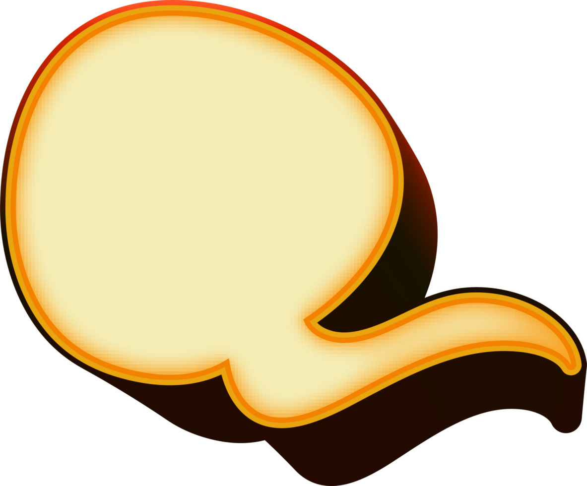 bubble speech label png