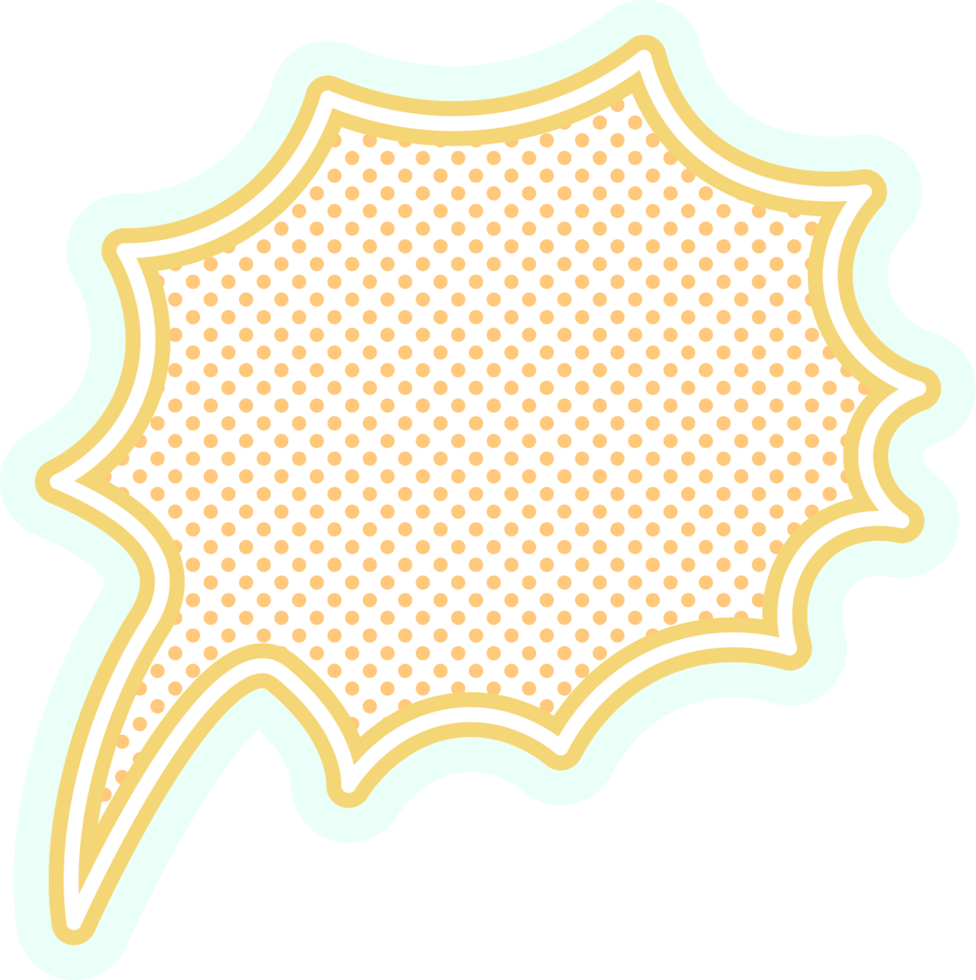 bubble speech label png