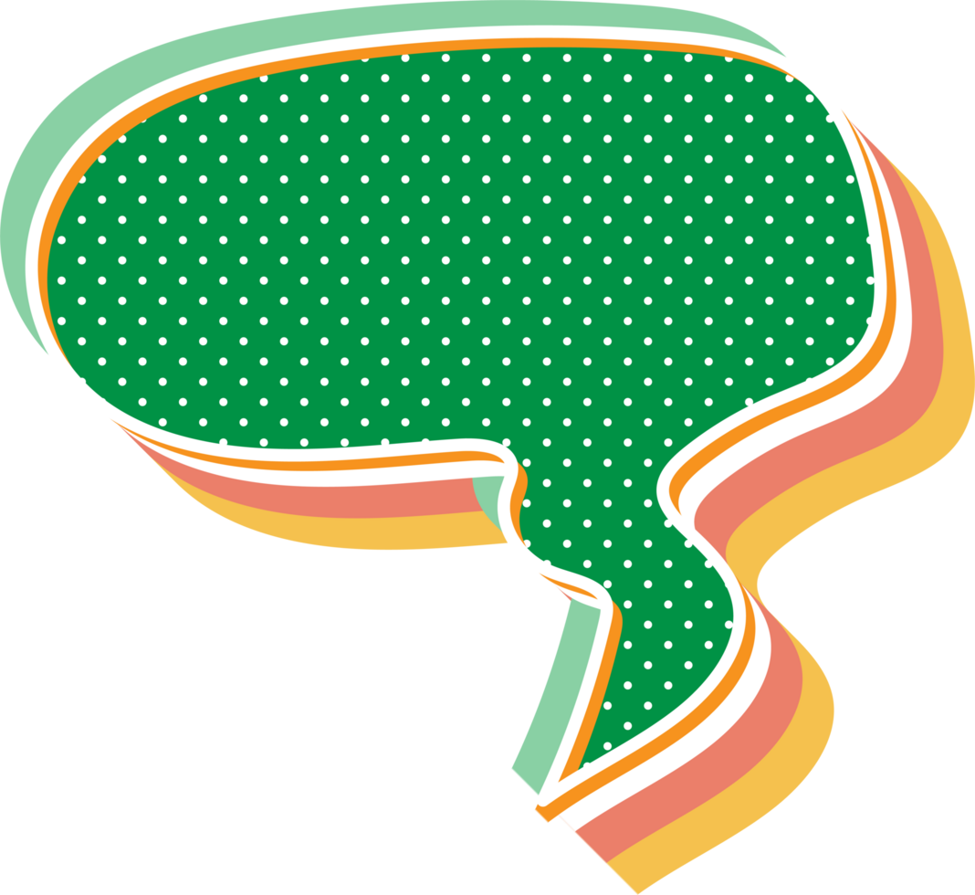 bubble speech label png