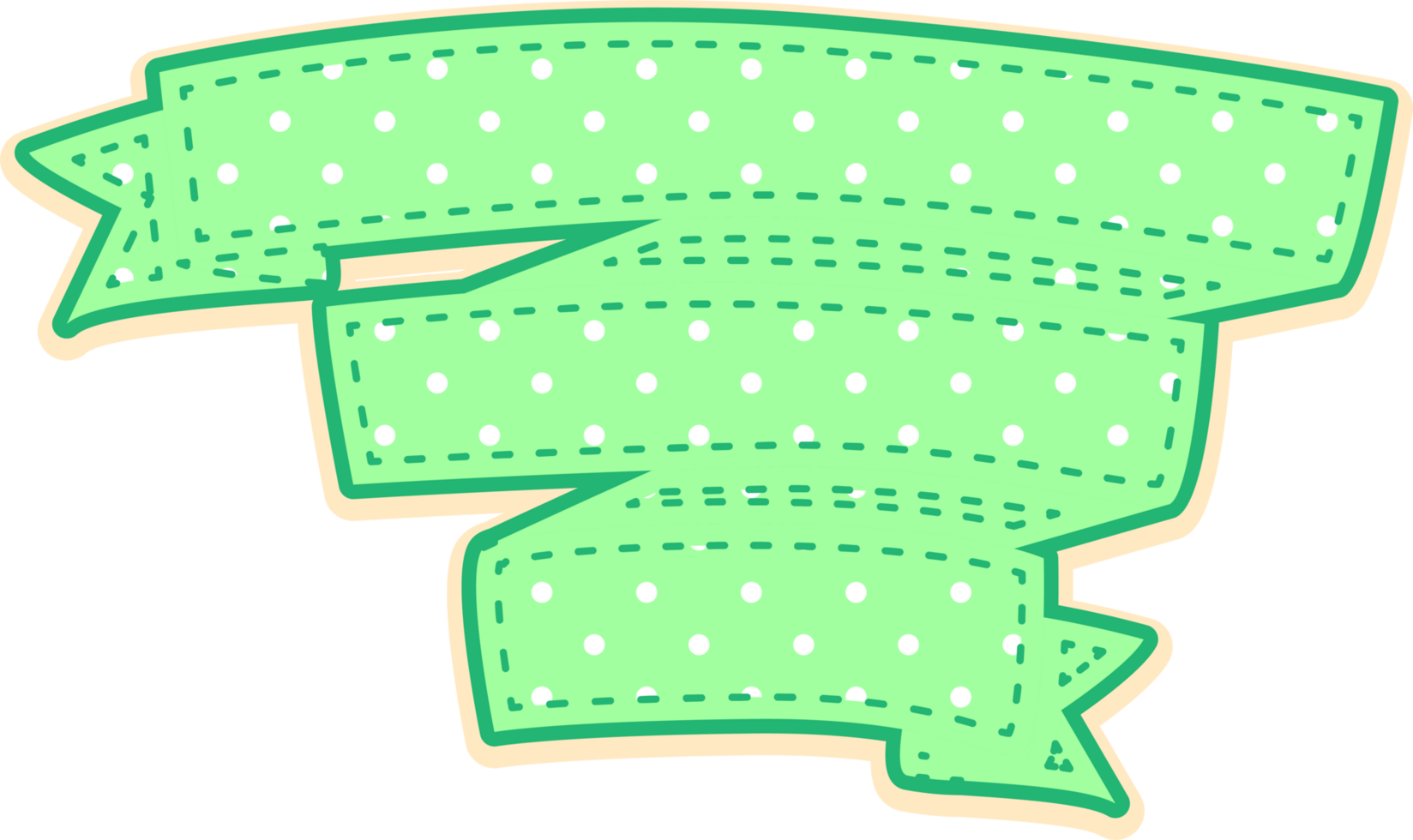 ribbon shape banner png