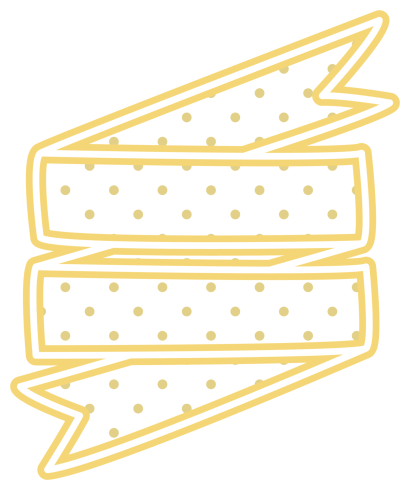 ribbon shape banner png