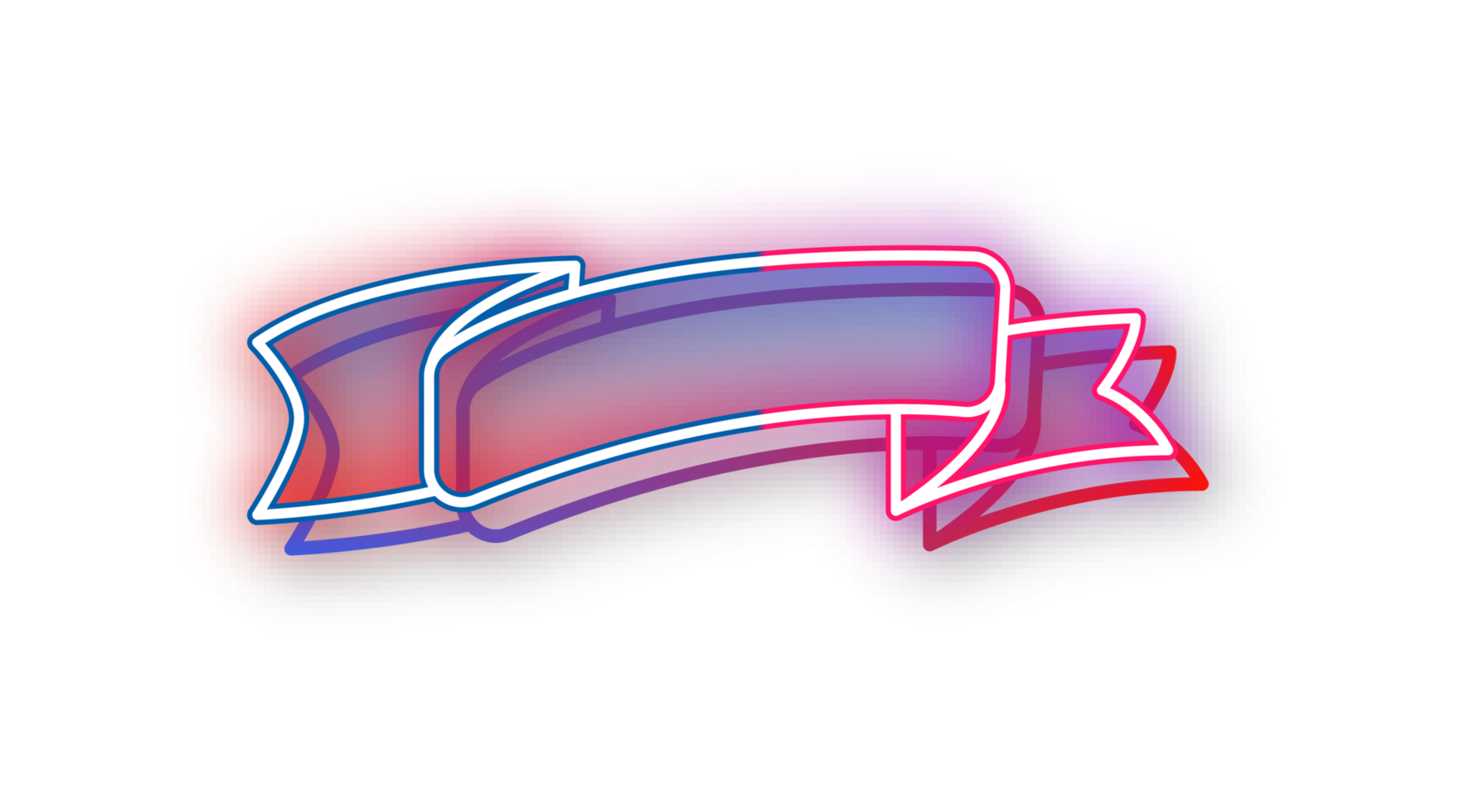 ribbon shape banner png