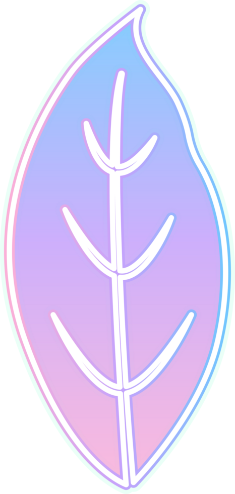 hand draw leaf png
