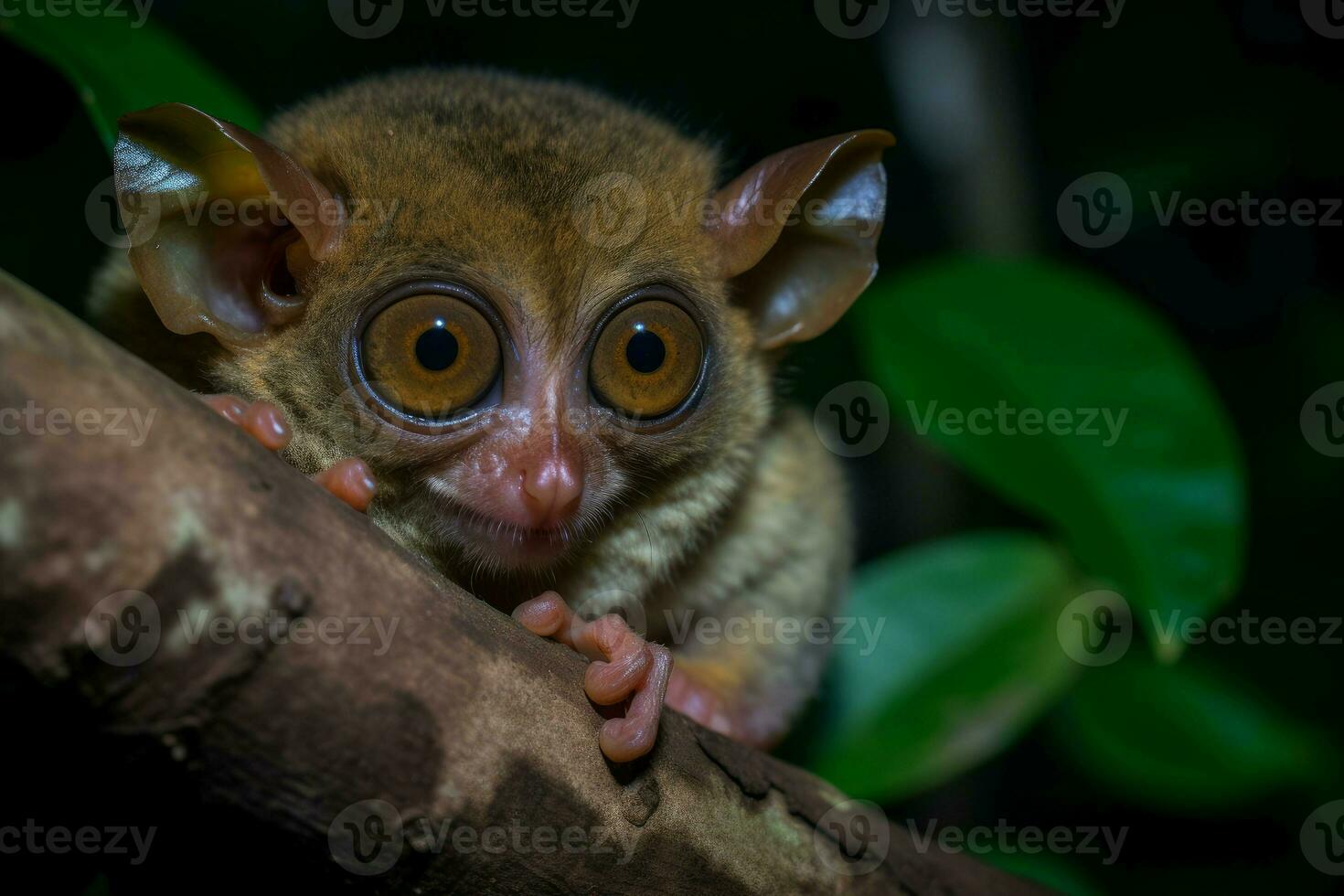 Spectral tarsier. Generate Ai photo