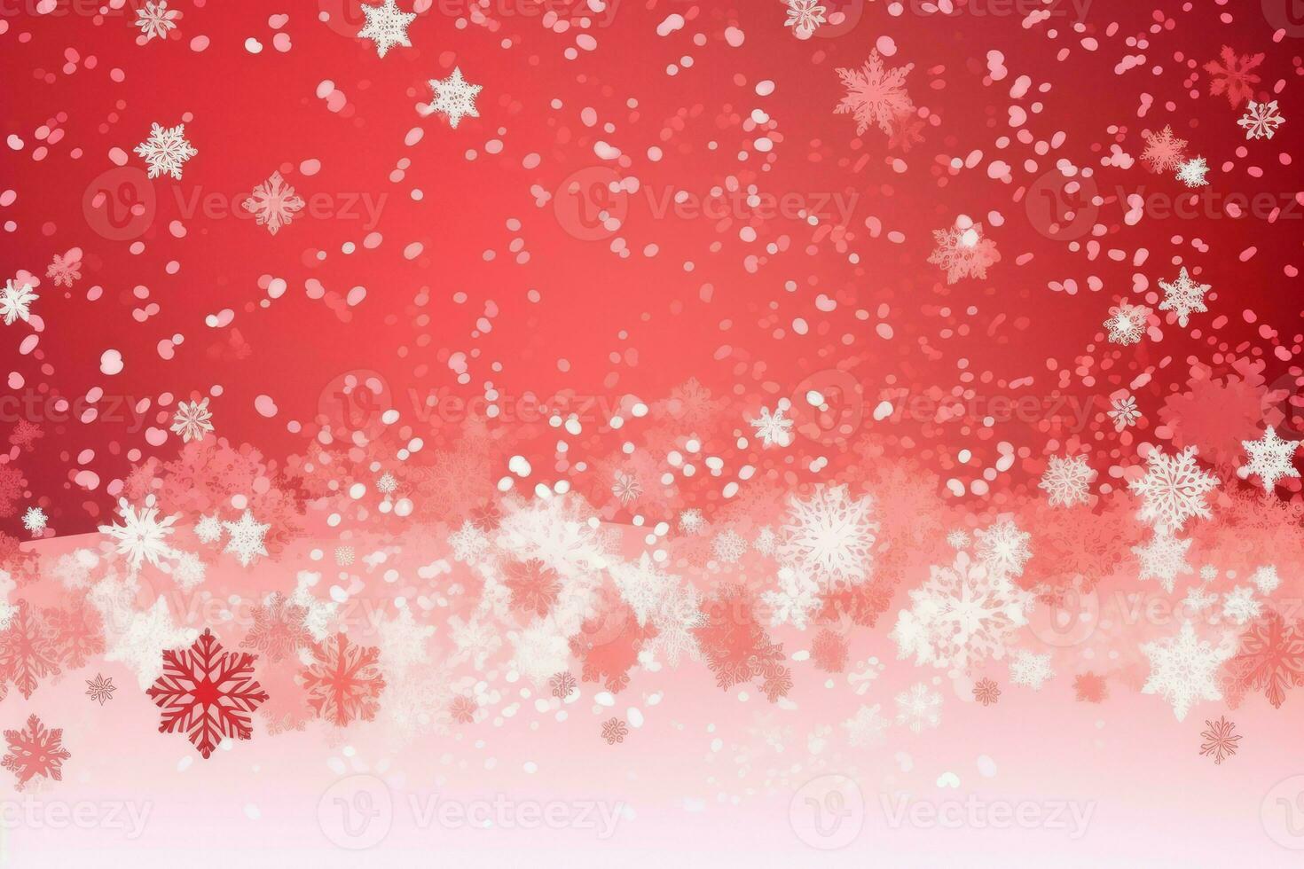 Snow christmas background season. Generate AI photo