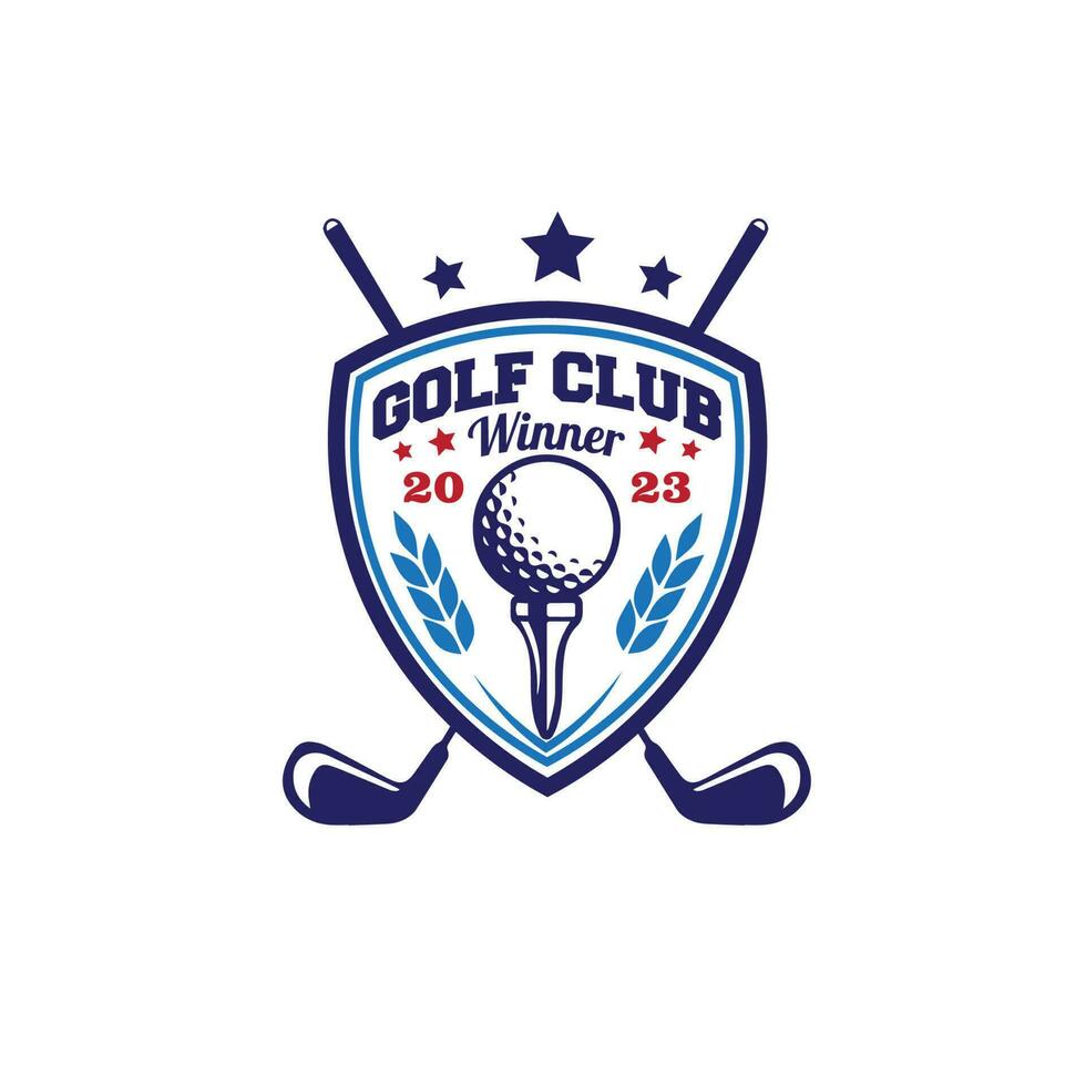 design logo golf vector illustration