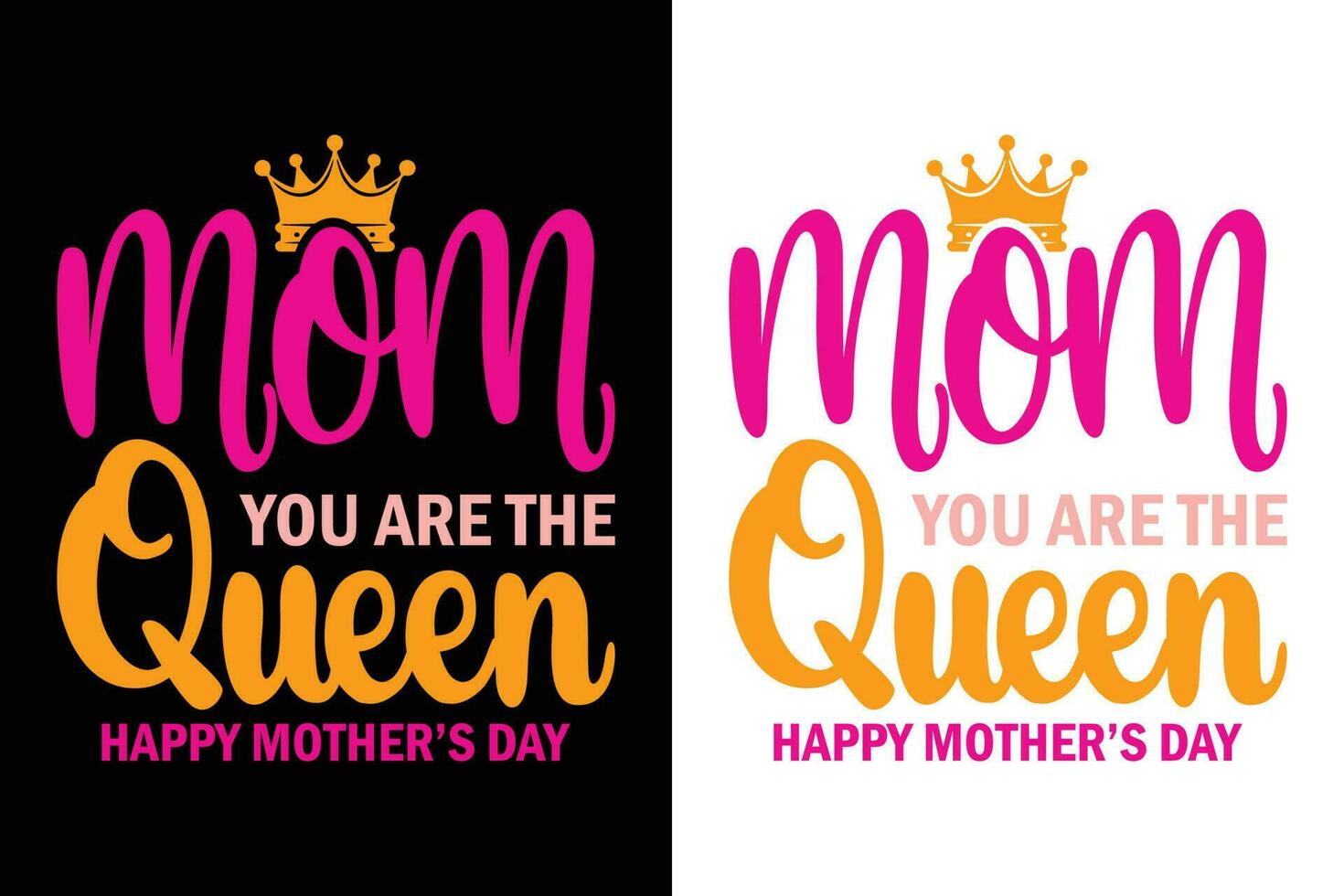 vector mother's day t-shirt design.