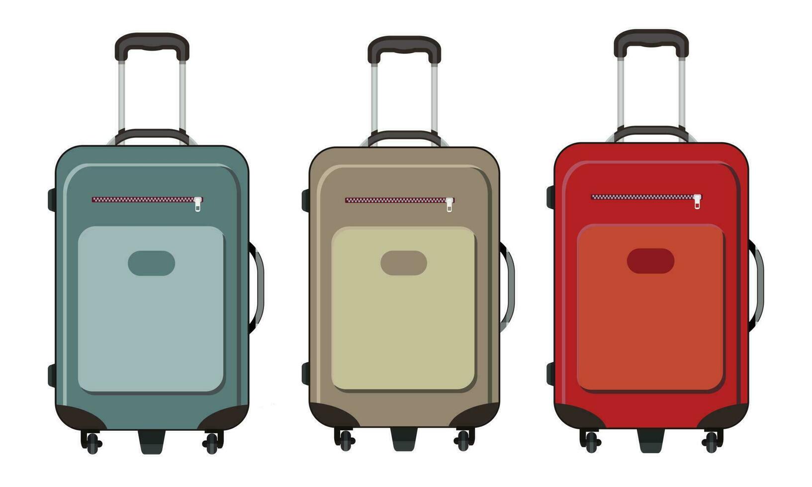 travel bag vector design illustration