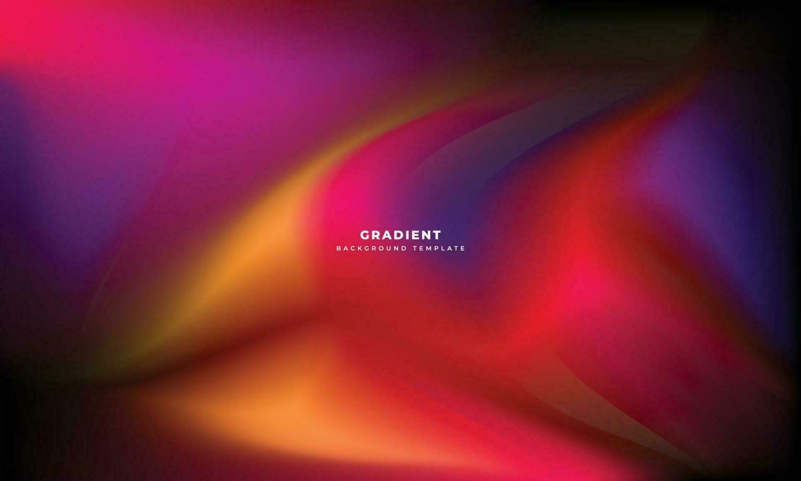 Colorful gradient mesh background template copy space. Fluid colour gradation backdrop design. Suitable for poster, landing page, banner, leaflet, pamphlet, brochure, flyer, card, or art cover vector