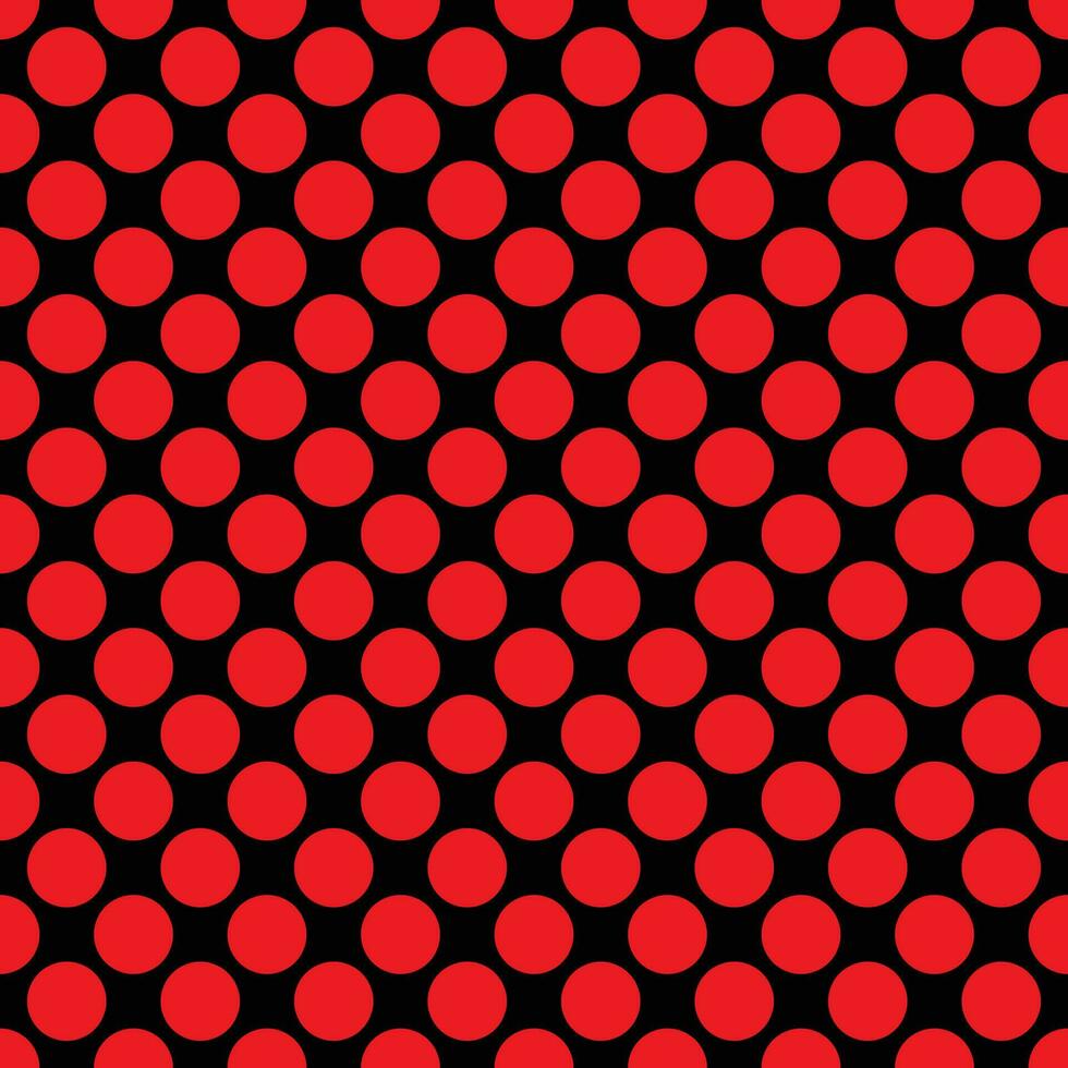 Seamless vector pattern dot circle illustrator balance dot circle cute vertical black and red color dot circle orange wallpaper.