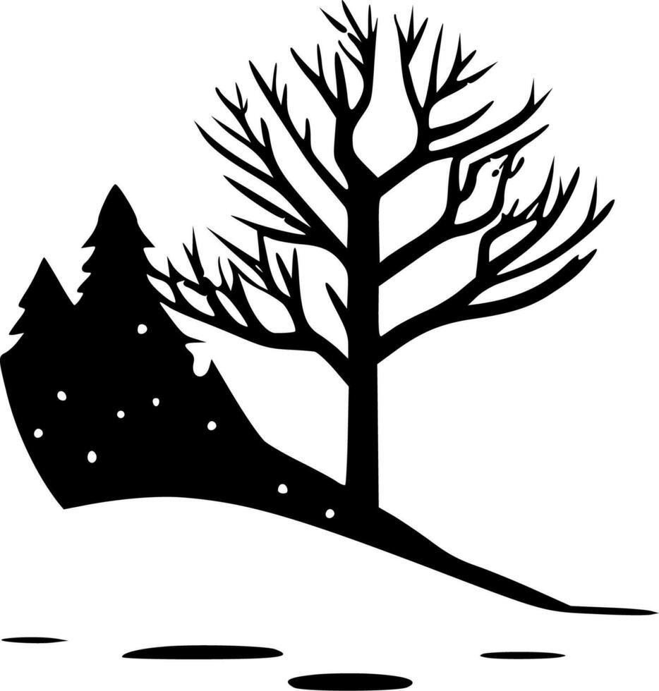 invierno - alto calidad vector logo - vector ilustración ideal para camiseta gráfico