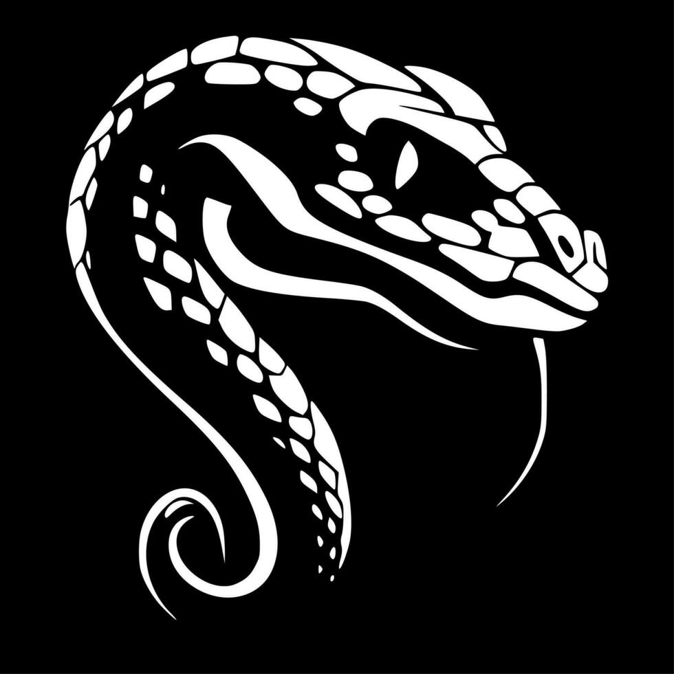 serpiente - alto calidad vector logo - vector ilustración ideal para camiseta gráfico