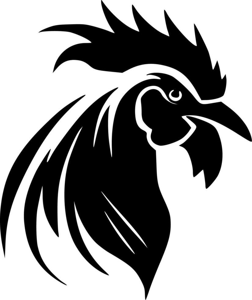 Rooster - High Quality Vector Logo - Vector illustration ideal for T-shirt graphic