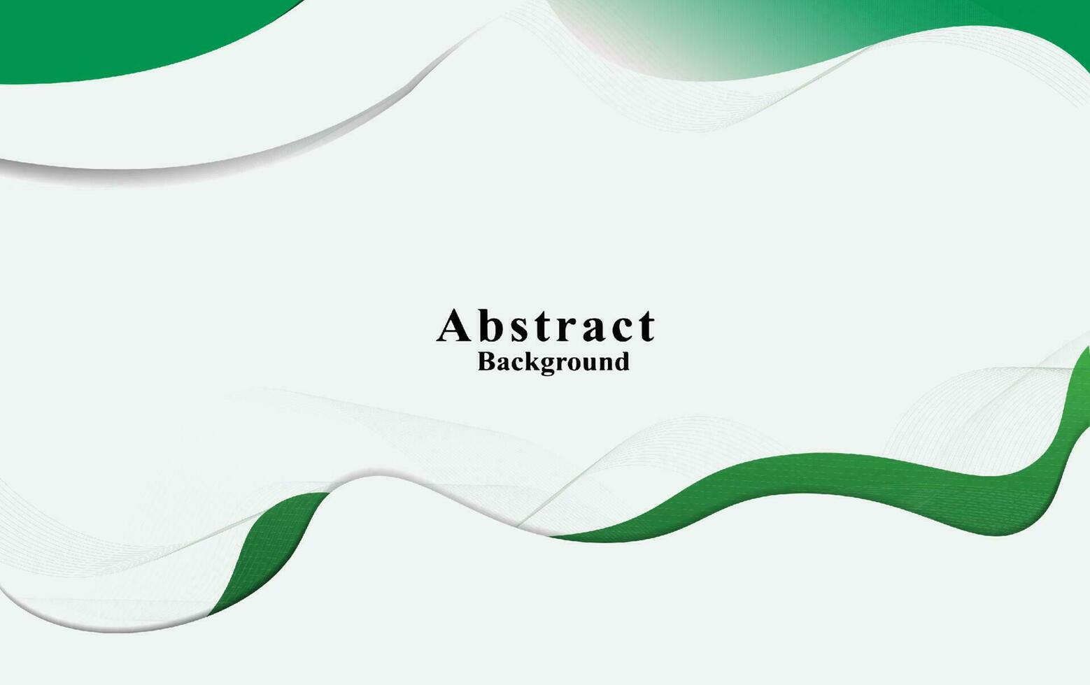 Abstract green background vector
