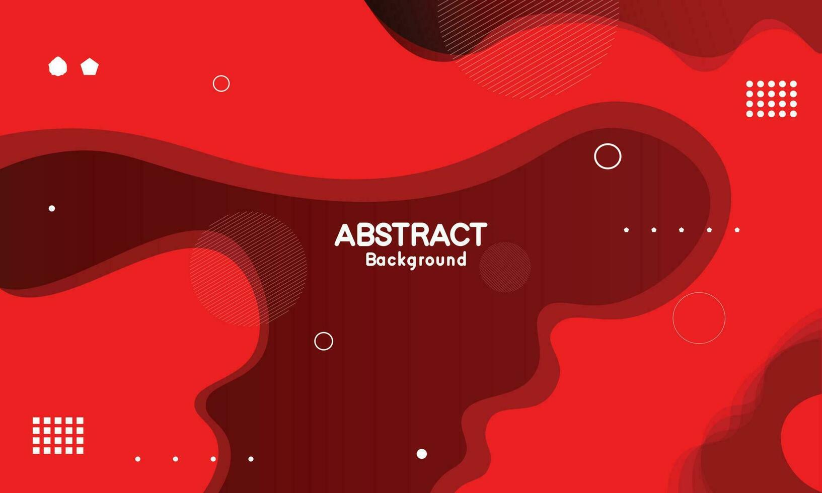 Red background with a red background and the words abstract vector