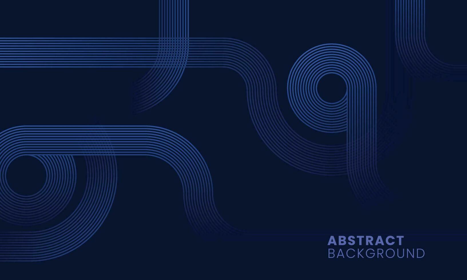 Abstract futuristic geometry line background. Modern shiny blue rounded lines technology background template. vector technology background for cover, banner, brochure, business