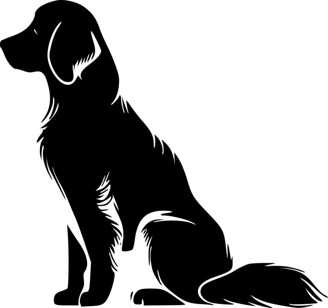 Golden Retriever - High Quality Vector Logo - Vector illustration ideal for T-shirt graphic