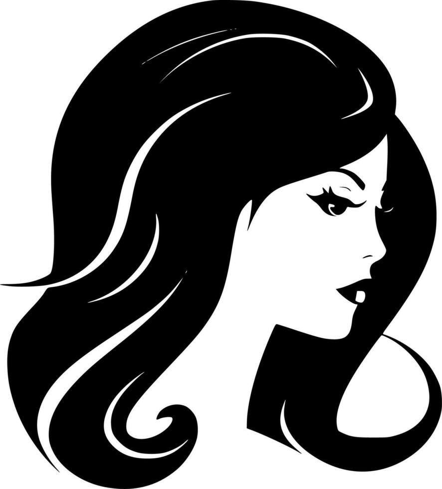 Hair - High Quality Vector Logo - Vector illustration ideal for T-shirt graphic