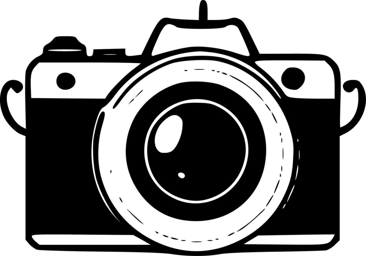 foto - negro y blanco aislado icono - vector ilustración